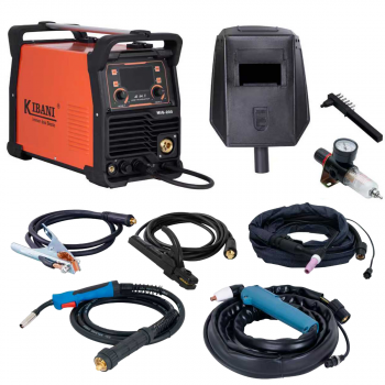 Kibani Lasapparaat 4 iN 1 - Plasmasnijder En Lasapparaat In 1 - IGBT-Inverter-Technologie - Semi-Automatische Omvormer - Lasapparaat Elektrisch - MIG - MMA - TIG - CUT