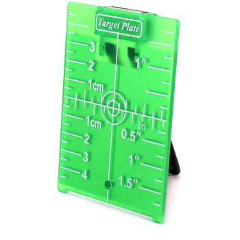 Laserrichtbord - Richtschijf - Voor kruislijnlaser - Laserdoel