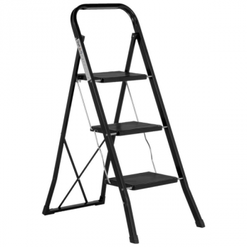 Kibani Keukentrapje Met 3 Treden Handig Bij Het Klussen Met Antislip Van Metaal