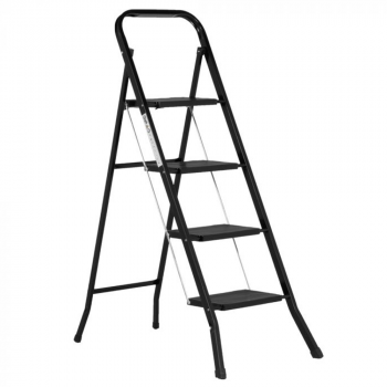 Kibani Keukentrapje Met 4 Treden Handig Bij Het Klussen Met Antislip Van Metaal