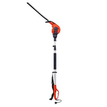 Kibani Elektrische Heggenschaar XXL – 450 Watt – 49 MM Zwaardlengte – Telescopisch In Te Stellen Tot Maximaal 250 CM