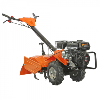 Kibani Grondfrees Benzine 4-Takt - GTT6505 - 46 CM Breedte - 6 PK- Loncin Motor Voor Ploegen Van Grond En Vermalen