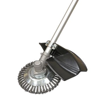 Kibani Onkruidborstel 20 CM Met Beschermkap Geschikt Voor De Kibani Bosmaaier 52 cc En Kibani Combitool 52 cc