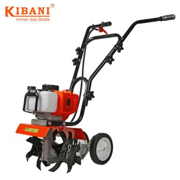 Kibani Mini Grondfrees Benzine – 52CC – 30CM Breedte – 2.0PK – Tuinfrees – Tuinfrees Benzine – Bodemfrees – Tuinploeg – Grondfreesmachine