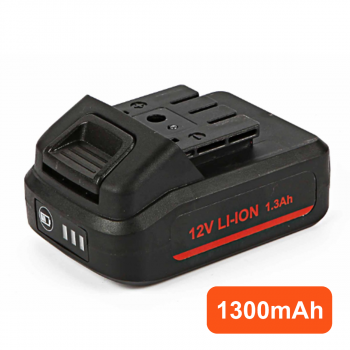 Kibani li-ion Accu - 12V - 1300mAh - LED indicatie - Geschikt voor al het accu gereedschap van Kibani