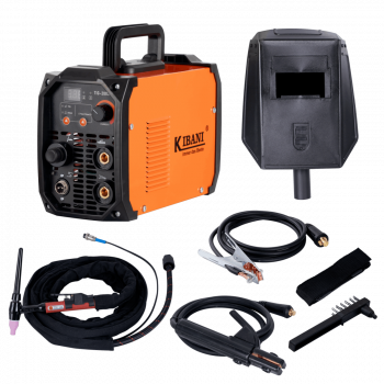 Kibani Lasapparaat TIG-200S - TIG & MMA Lasapparaat Tot 4.0 MM - IGBT-Inverter-Technologie - Compact En Lichtgewicht - Elektrisch Lasapparaat 220V - RVS / Elektrode Lassen