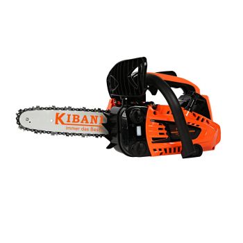 Kibani Kettingzaag Benzine 25.4 cc - 1 PK 2-Takt Motor – Zwaardlengte 25 CM - 10 Inch – Met Easy Startsysteem