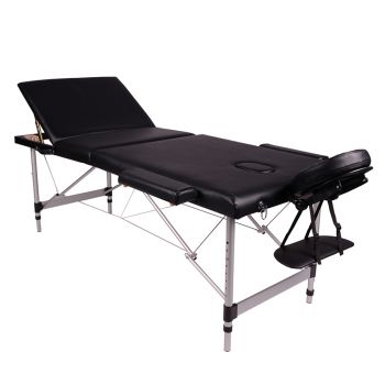Alora Massagetafel Relax Budget - Maximaal Draagvermogen 250 KG - 8 Hoogte Standen Instelbaar - Inclusief Opbergtas