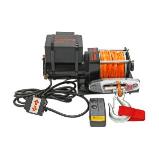 Kibani Elektrische Lier 12 Volt 1000 Watt 1361 KG Met Touw Geschikt Voor Allerlei Trekwerkzaamheden